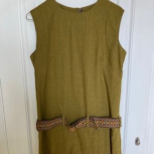 Vintage jumper skirt/hidden shorts mini